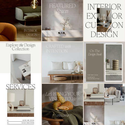 video of minimal templates